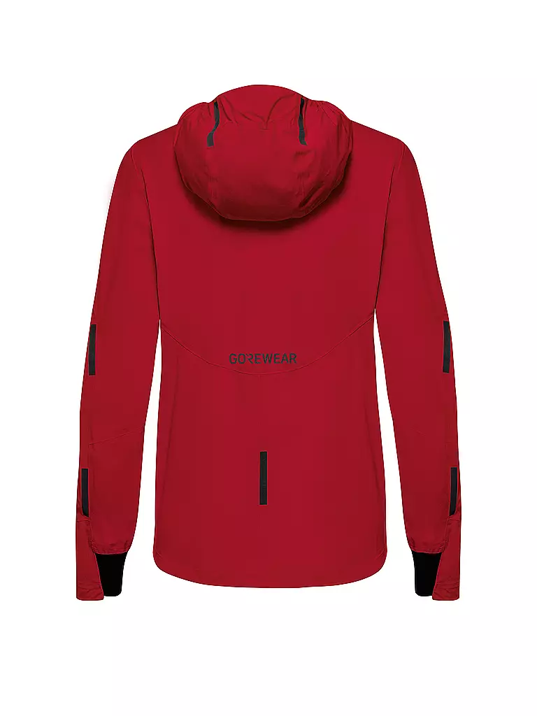 GOREWEAR | Damen Laufjacke Concurve Gore-Tex | rot