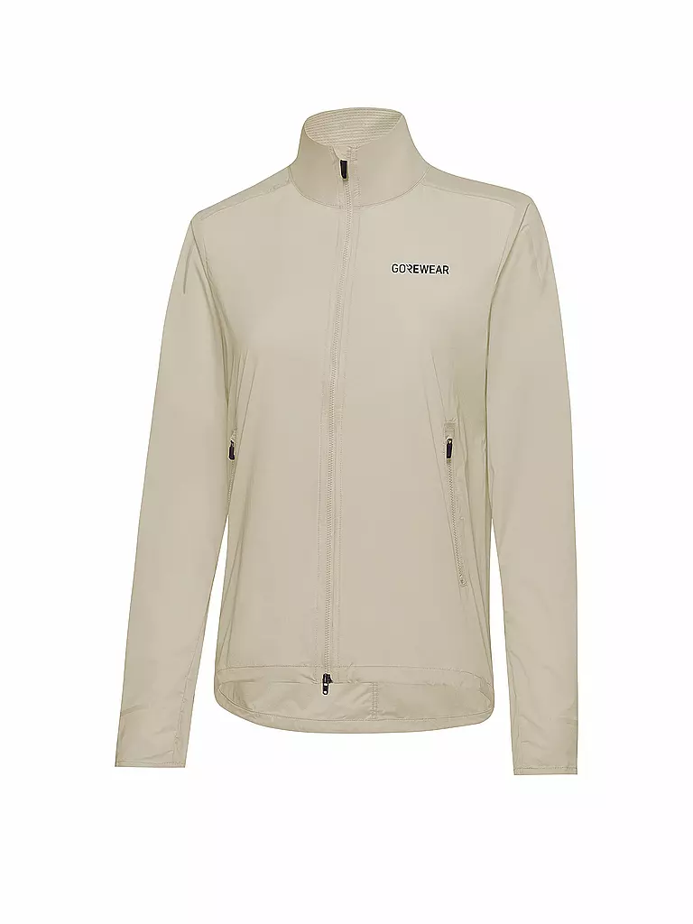 GOREWEAR | Damen Laufjacke Concurve Windbreaker | beige