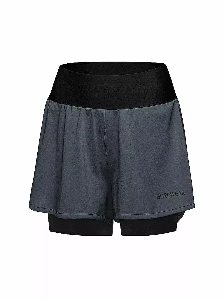 GOREWEAR | Damen Laufshort Concurve 5 2in1 | grau