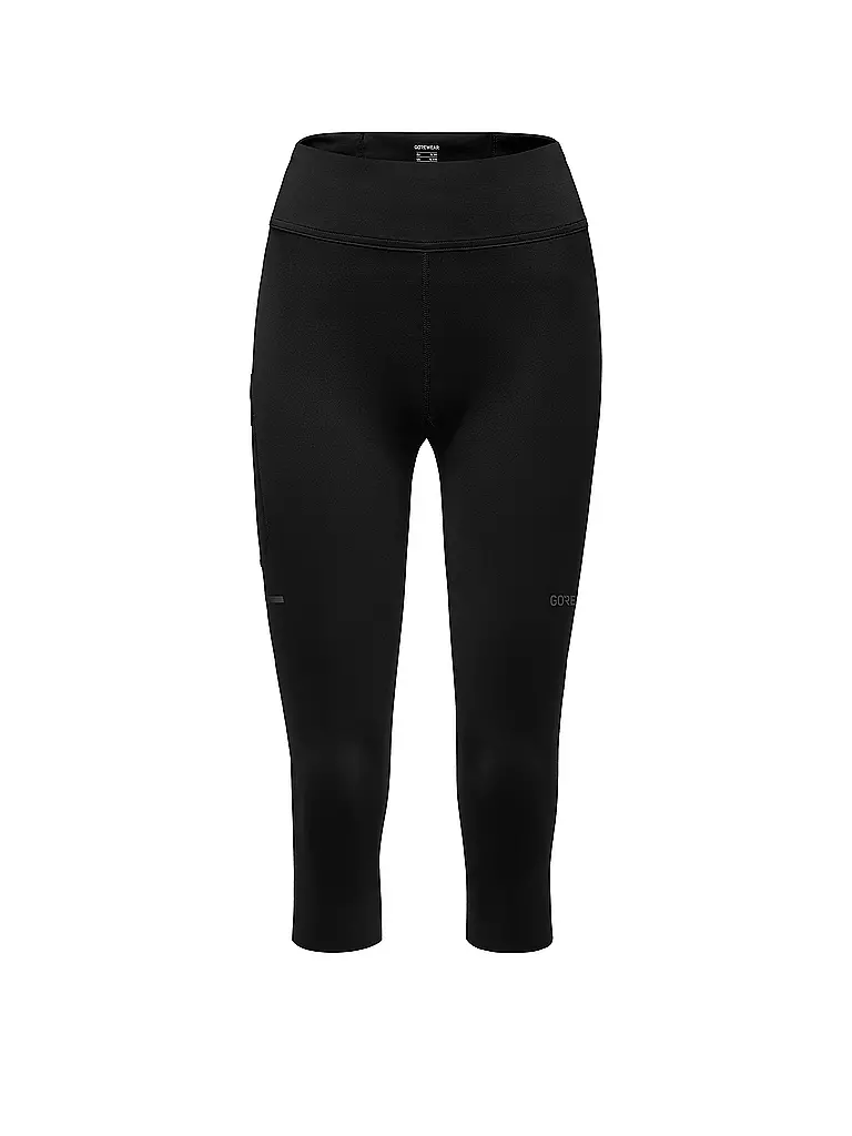 GOREWEAR | Damen Lauftight Concurve 3/4 | schwarz