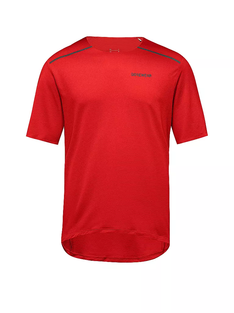 GOREWEAR | Herren Laufshirt Contest 2.0 | rot