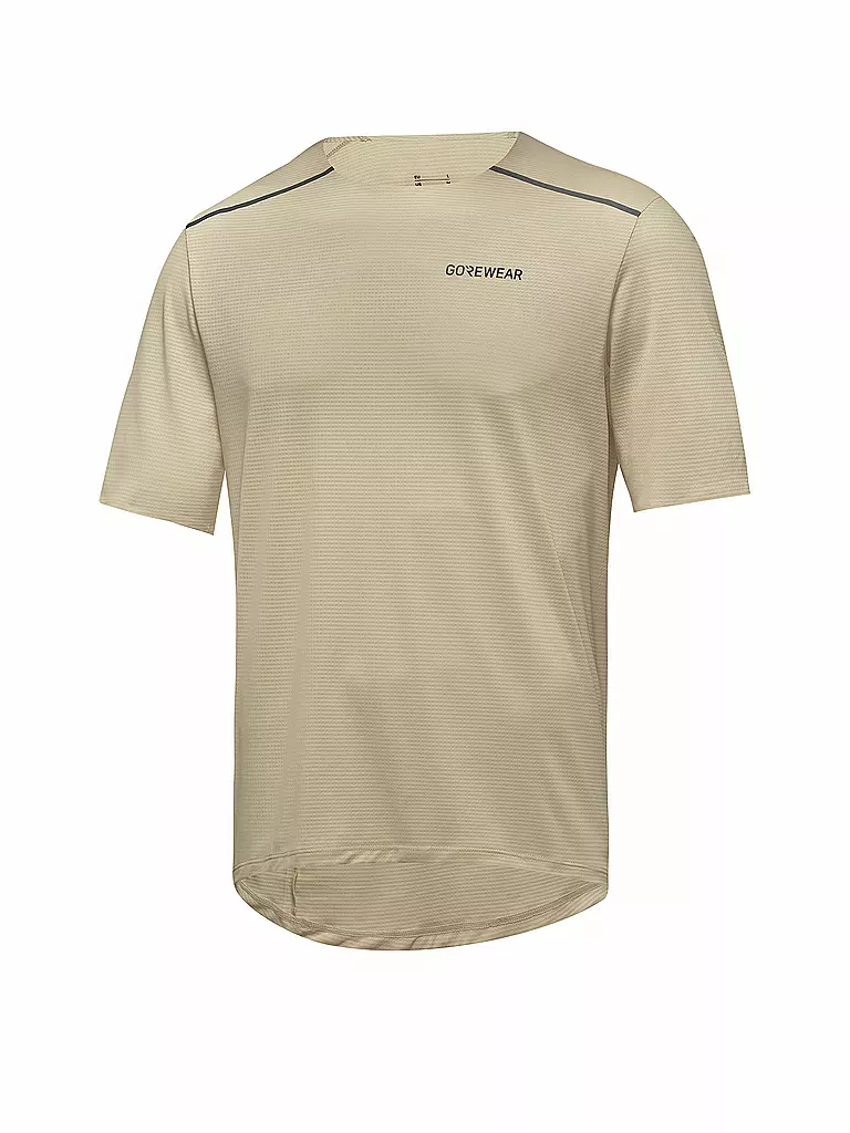 GOREWEAR | Herren Laufshirt Contest 2.0 | beige