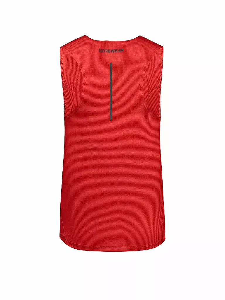 GOREWEAR | Herren Laufsinglet Contest 2.0 | rot