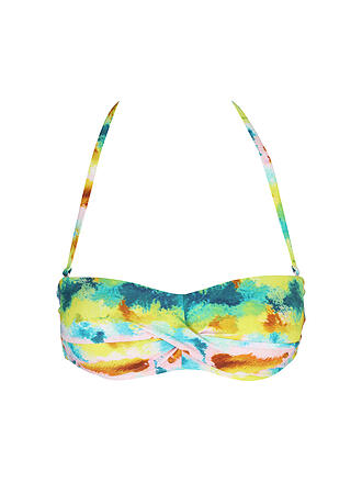 HOT STUFF | Damen Bikinioberteil Bandeau Print