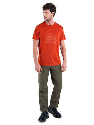 ICEBREAKER | Herren Funktionsshirt Merino 150 Tech Lite III Sunset Tech