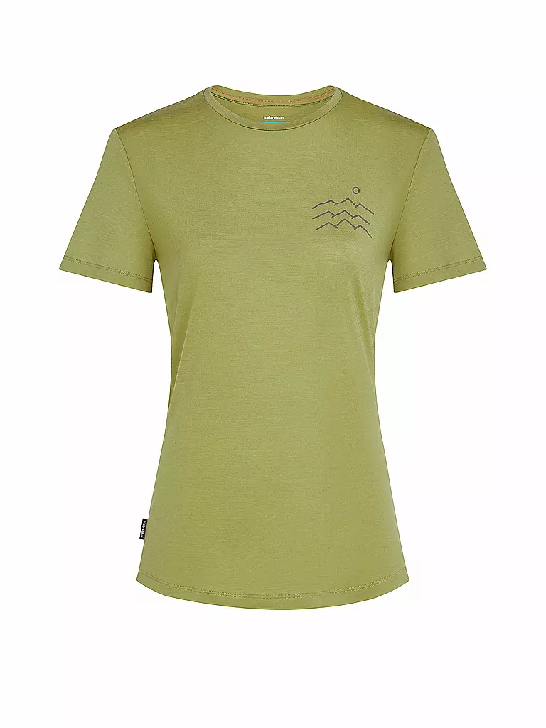 ICEBREAKER | Damen Funktionsshirt Across 125 Cool | olive