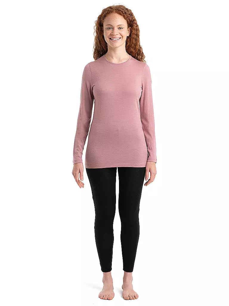 ICEBREAKER | Damen Funktionsshirt Merino 200 Oasis LS | rosa