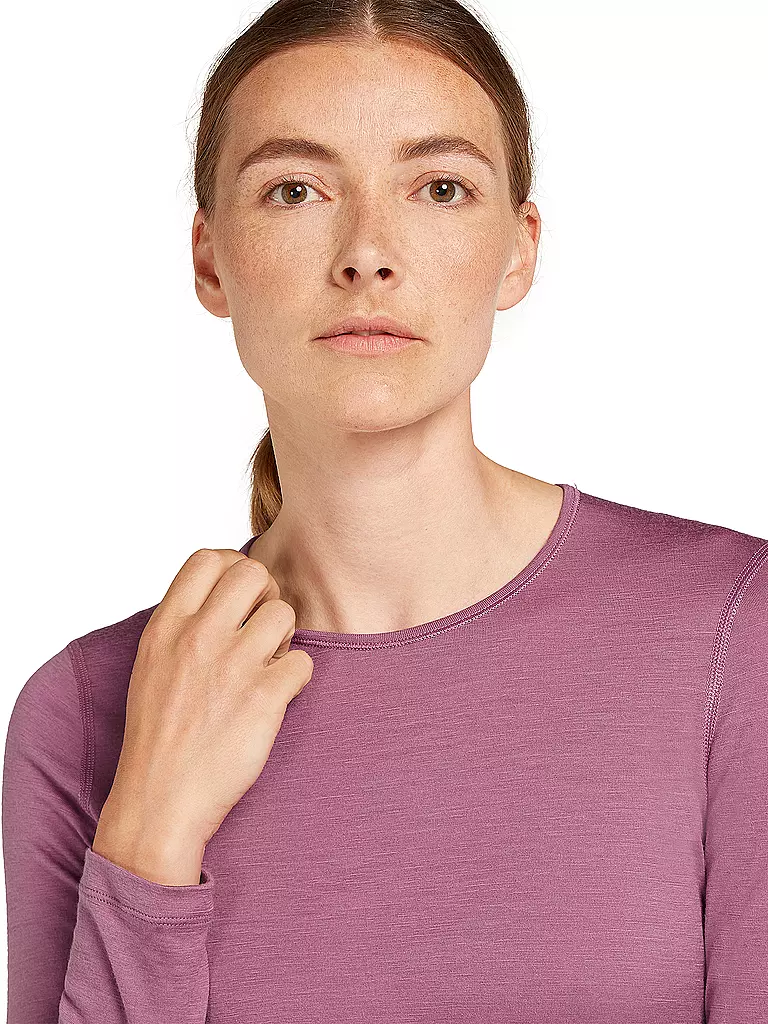 ICEBREAKER | Damen Unterzieh Shirt Oasis 200 | blau