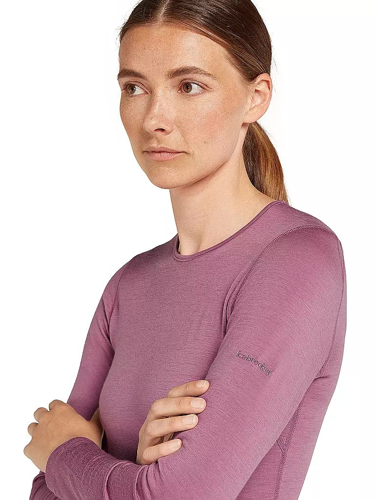 ICEBREAKER | Damen Unterzieh Shirt Oasis 200 | lila