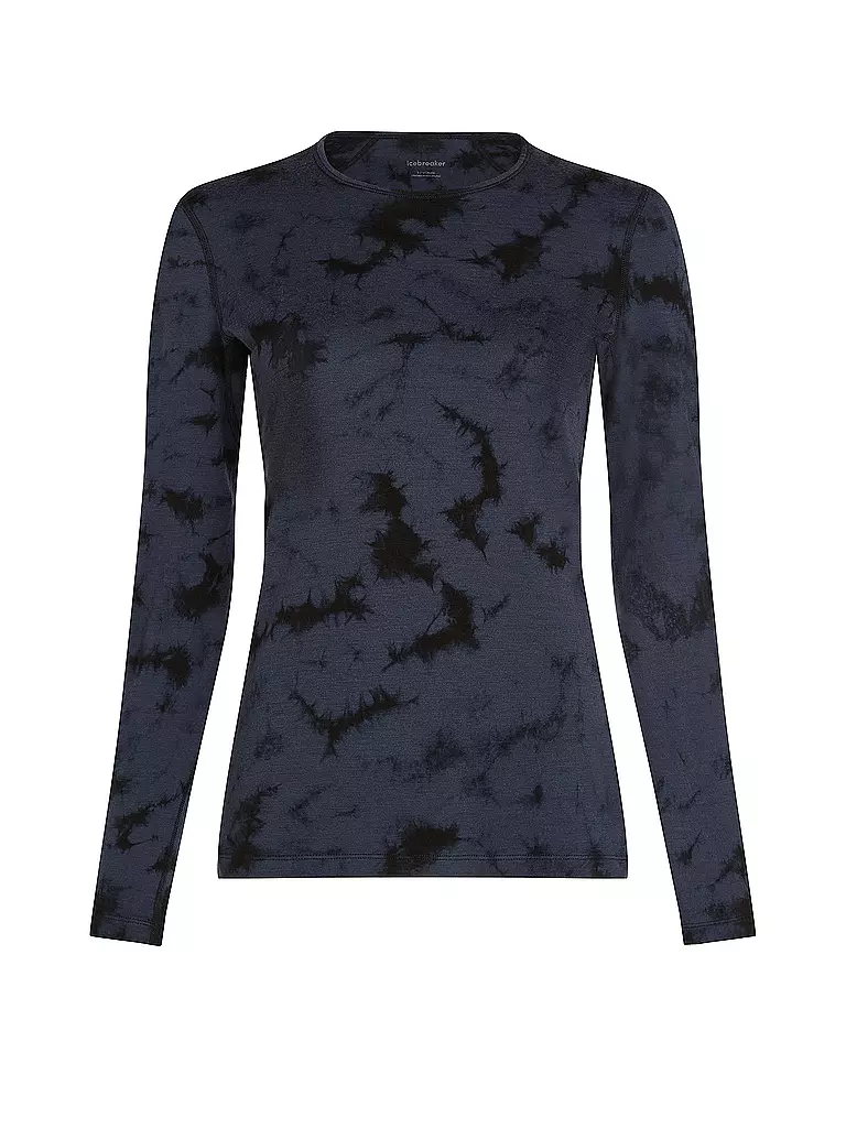 ICEBREAKER | Damen Unterziehshirt Cloud Dye Oasis 200 | grau