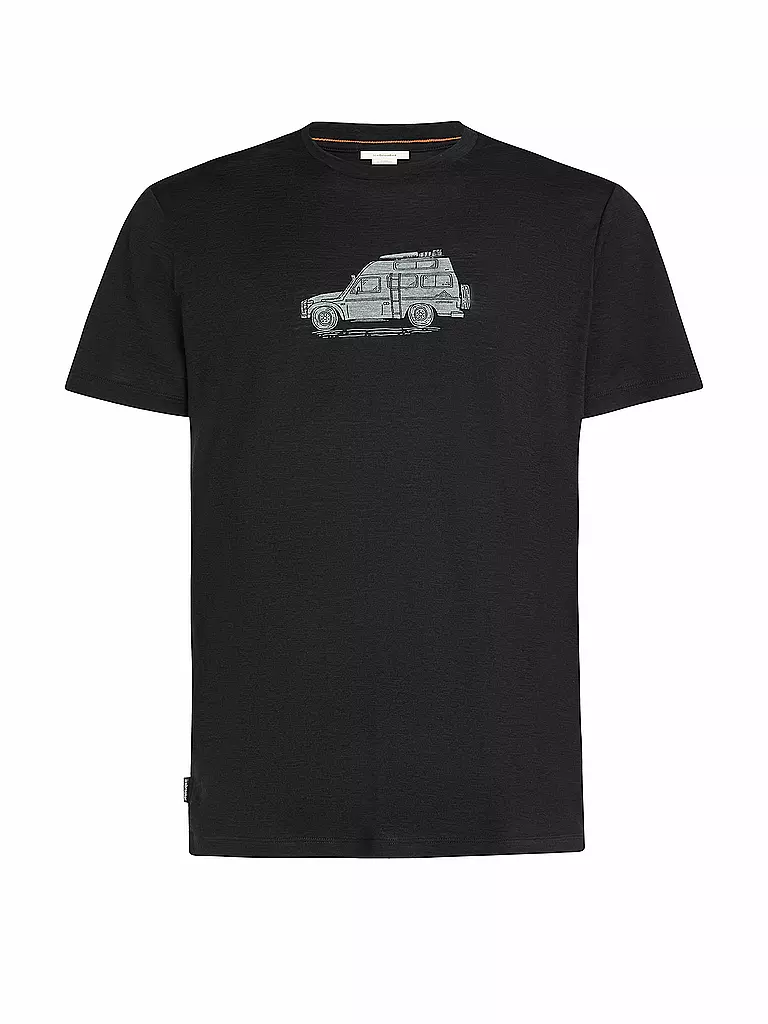 ICEBREAKER | Herren Funktionsshirt Camper 150 Tech | schwarz