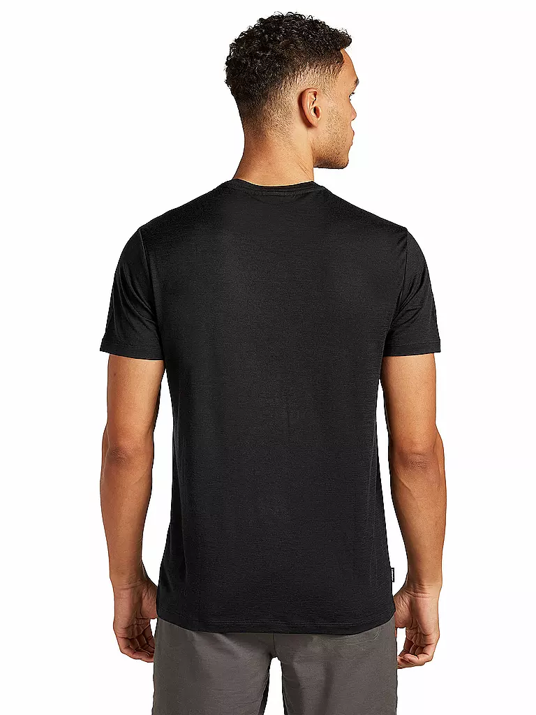 ICEBREAKER | Herren Funktionsshirt Camper 150 Tech | schwarz