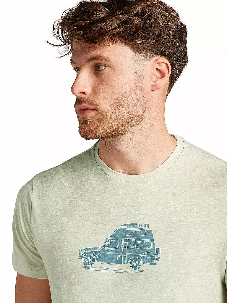 ICEBREAKER | Herren Funktionsshirt Camper 150 Tech | beige