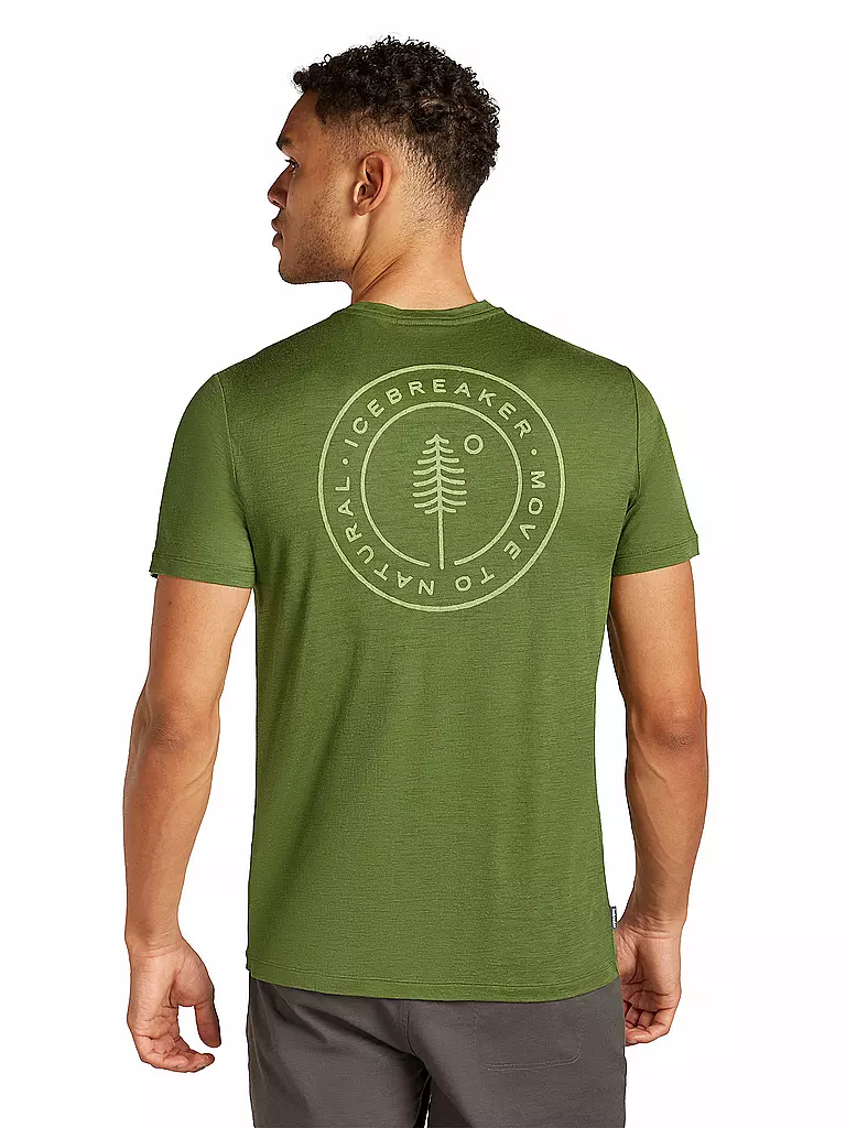 ICEBREAKER | Herren Funktionsshirt Hike 150 Tech | olive