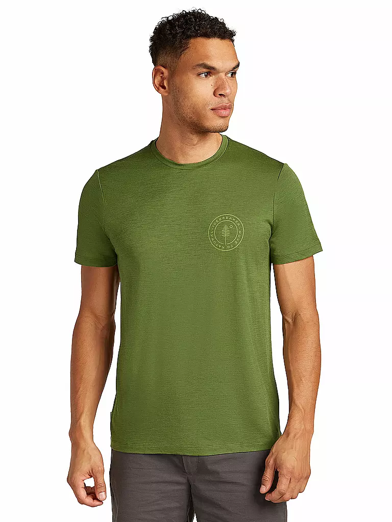 ICEBREAKER | Herren Funktionsshirt Hike 150 Tech | olive