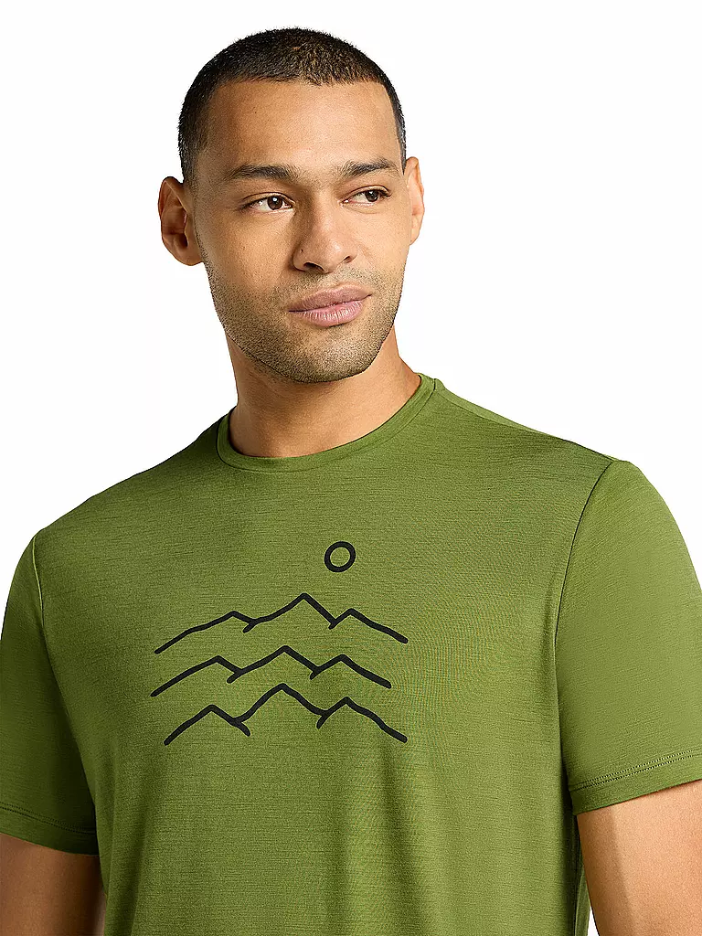 ICEBREAKER | Herren Funktionsshirt Sphere 125 Cool | olive