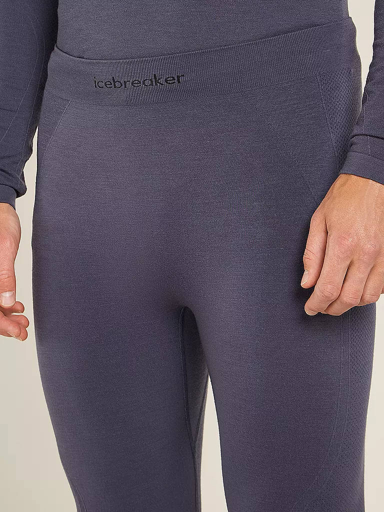 ICEBREAKER | Herren Unterzieh Hose Seamless ZoneKnit 3/4 | grau