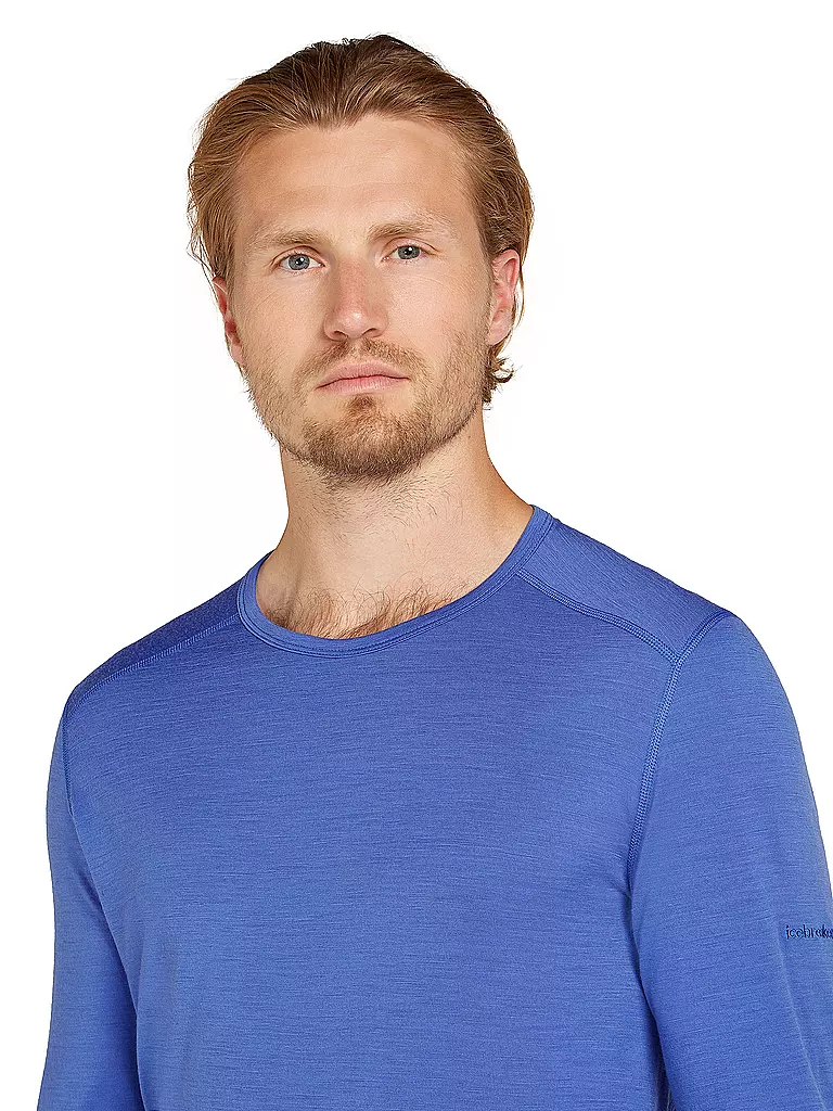 ICEBREAKER | Herren Unterzieh Shirt Oasis 200 | blau