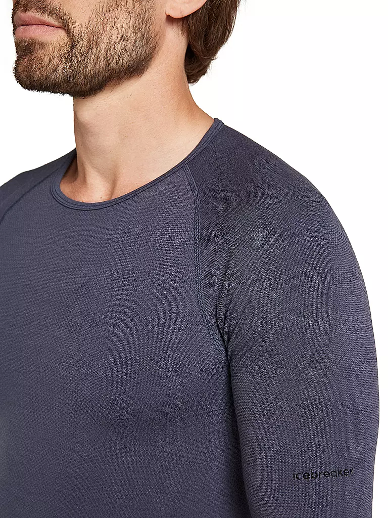 ICEBREAKER | Herren Unterziehshirt  Merino 260 ZoneKnit™ Seamless  | grau