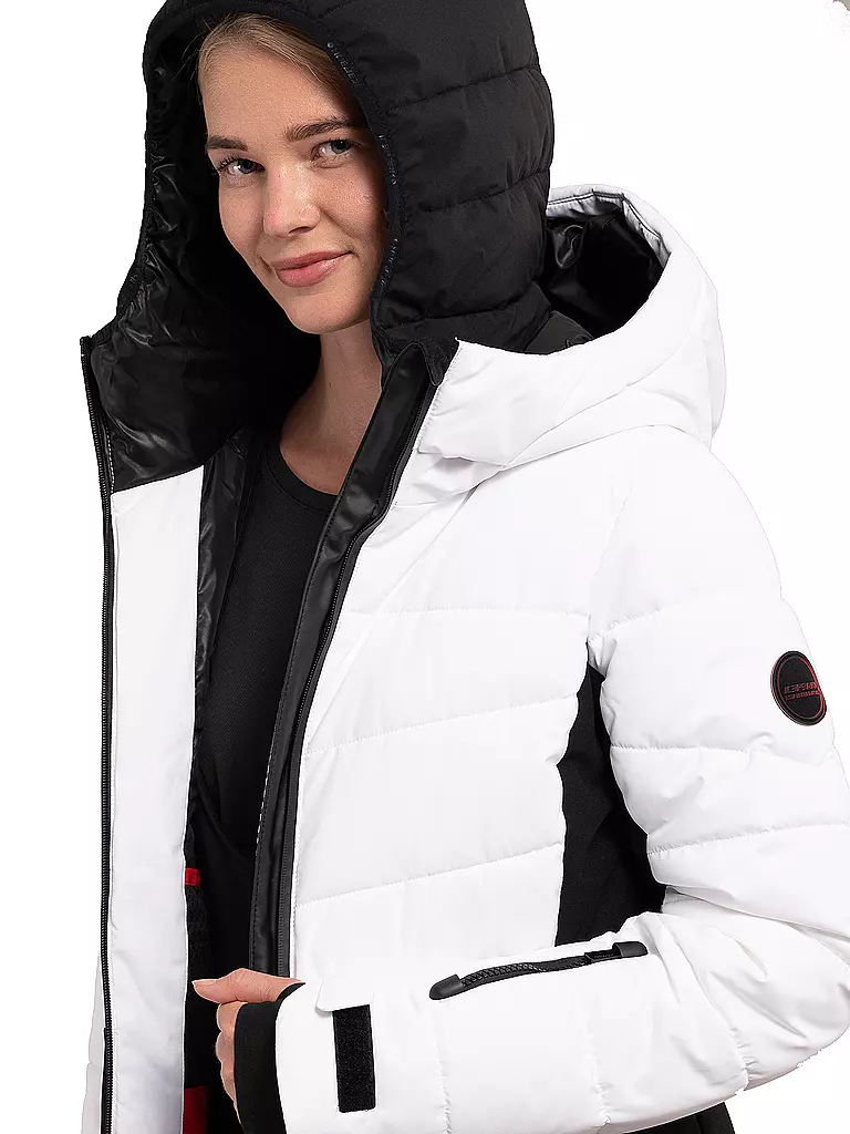 ICEPEAK | Damen Skijacke Electra | weiss