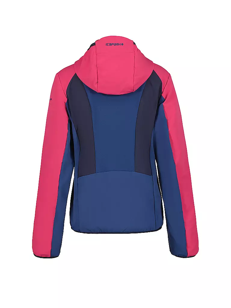 ICEPEAK | Damen Touren Softshelljacke Dwight Hoodie | dunkelblau