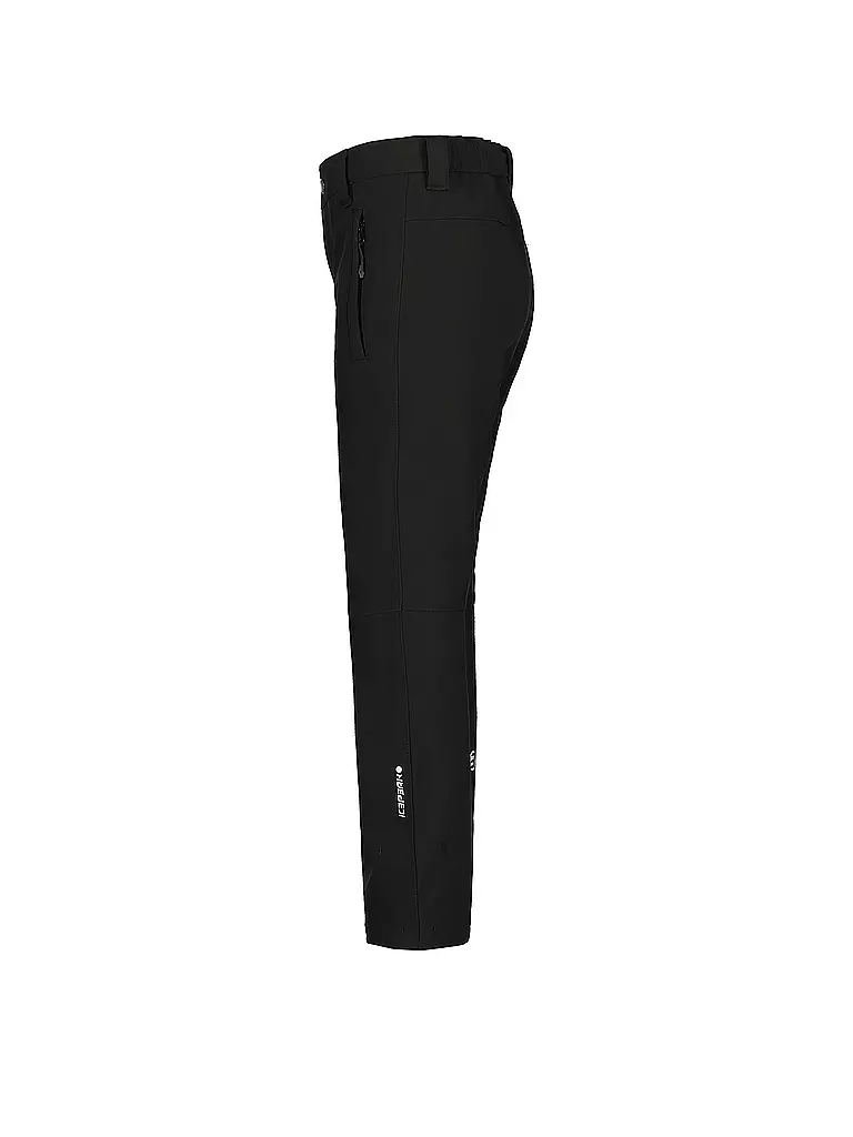 ICEPEAK | Kinder Softshell Wanderhose Kabewe. | schwarz