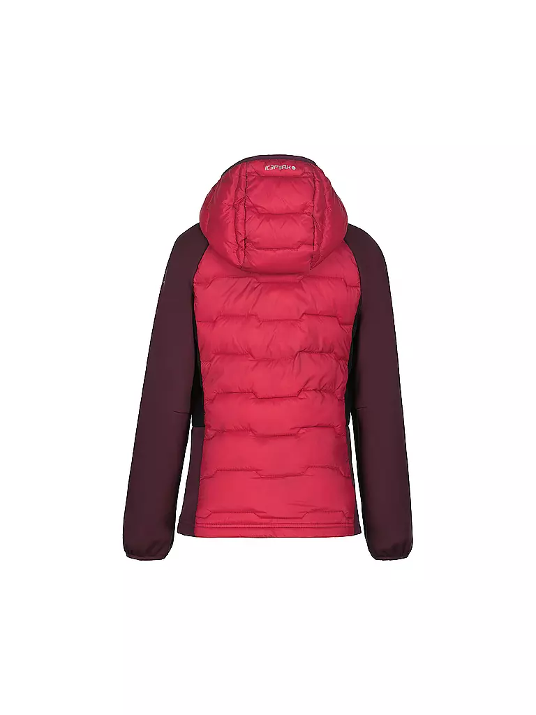 ICEPEAK | Mädchen Wander Isojacke Kangley Hoodie | pink