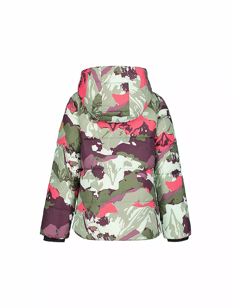 ICEPEAK | Mädchen Winterjacke Kirn Print Hoodie | hellgrün