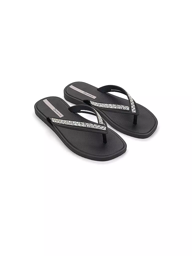 IPANEMA |  Damen Zehentrenner Cristal Fem | schwarz