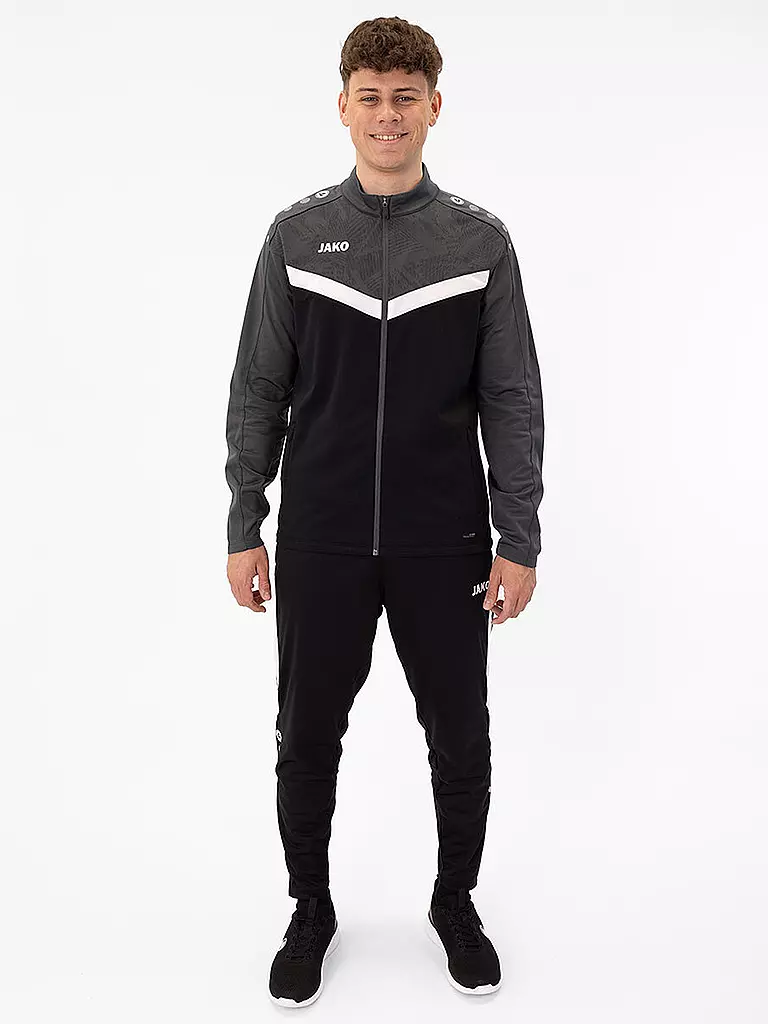 JAKO | Herren Trainingsjacke Poly Iconic | schwarz