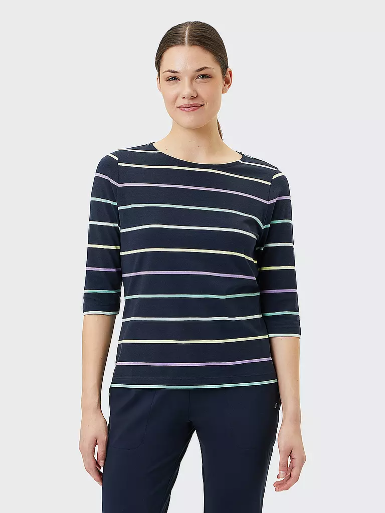 JOY | Damen Shirt Violetta 3/4 Arm | dunkelblau