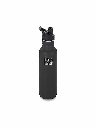 KLEAN KANTEEN | Edelstahl Trinkflasche Classic 800ml Sport Cap Black