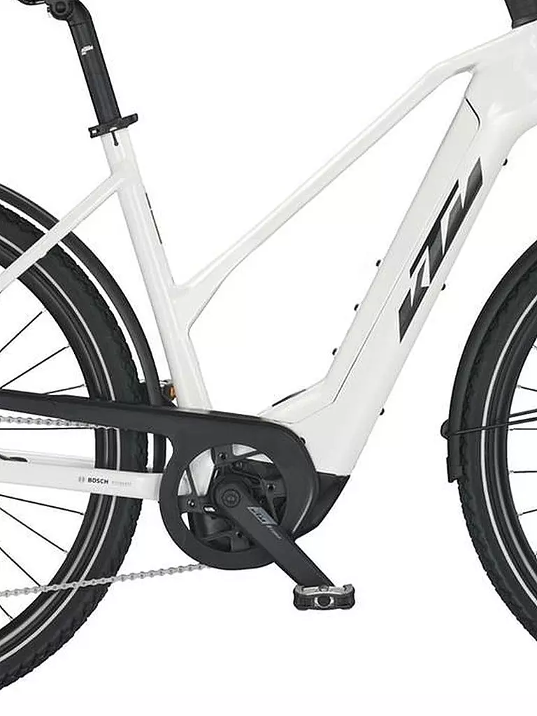 KTM | Damen E-Trekkingbike 28" Macina Sport 720 | weiss