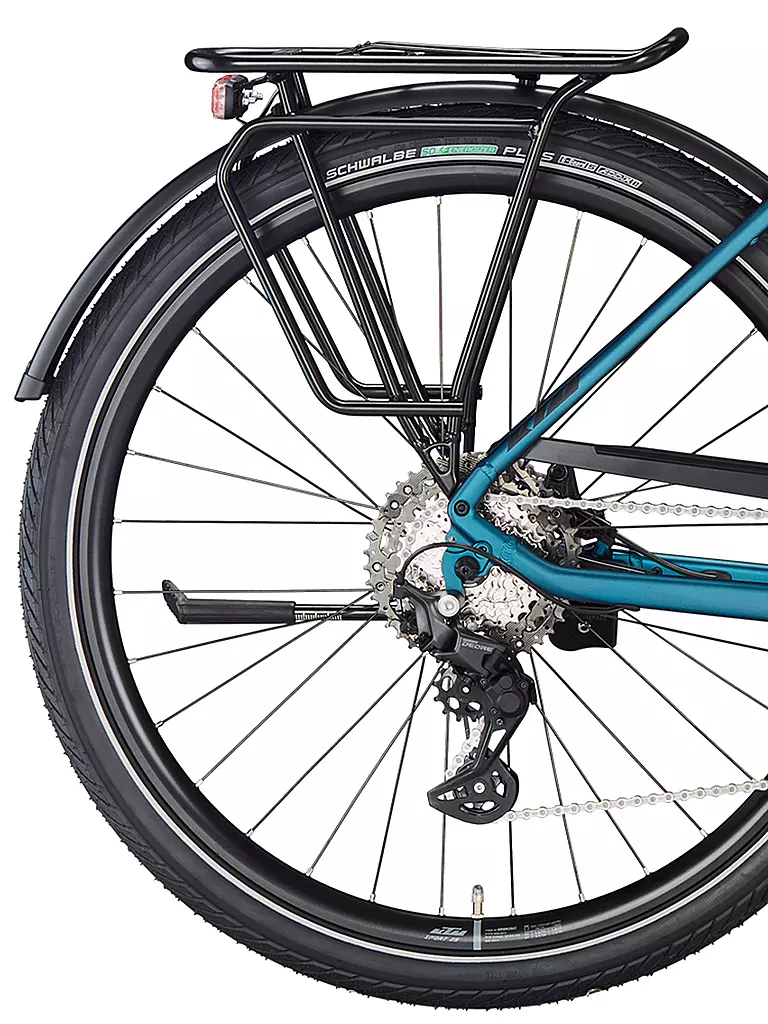 KTM | Damen E-Trekkingbike 28" Macina Style 730 (Tiefeinsteiger) | blau