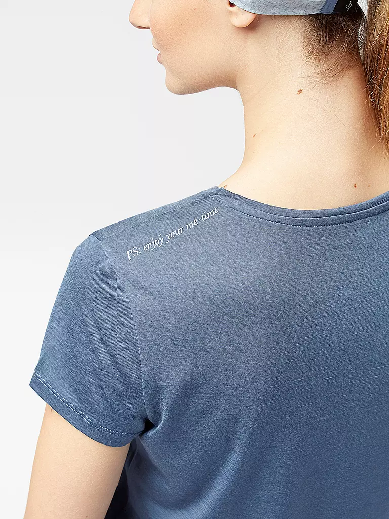 LAMUNT | Damen Funktionsshirt Alexandra Logo | hellblau