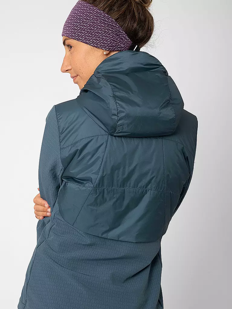 LAMUNT | Damen Hybridjacke ALBERTA REMOCA PAD® | dunkelblau