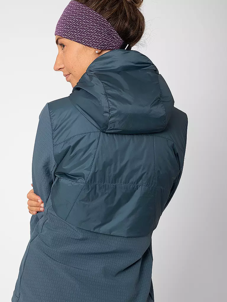 LAMUNT | Damen Hybridjacke Alberta Remoca | blau