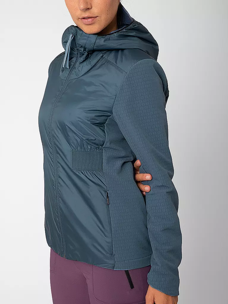 LAMUNT | Damen Hybridjacke Alberta Remoca | blau