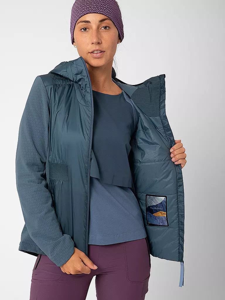 LAMUNT | Damen Hybridjacke Alberta Remoca | blau