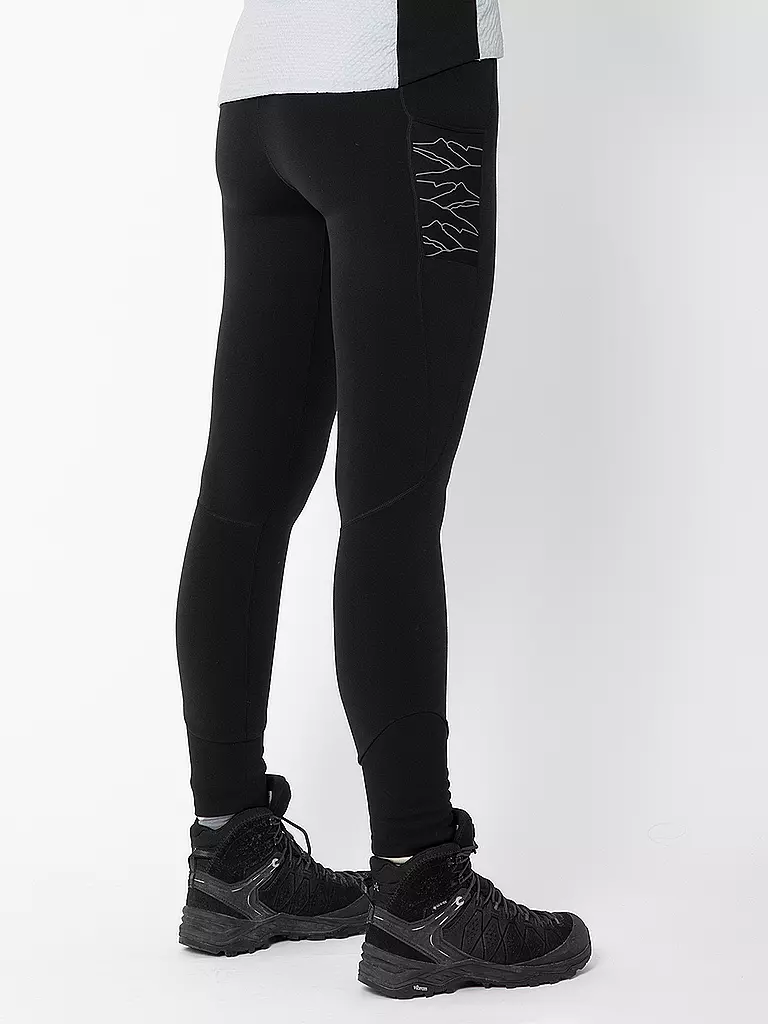 LAMUNT | Damen Tight Anna Mountain II | schwarz