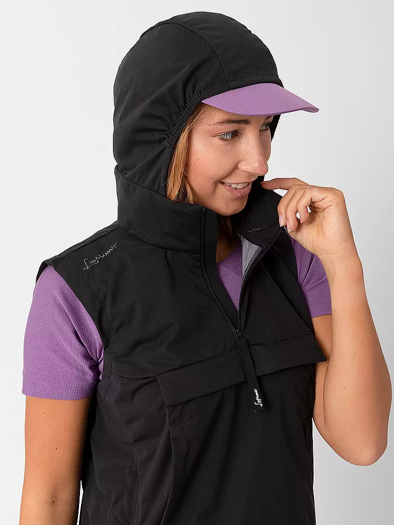 LAMUNT | Damen Weste Eliana Windproof | schwarz