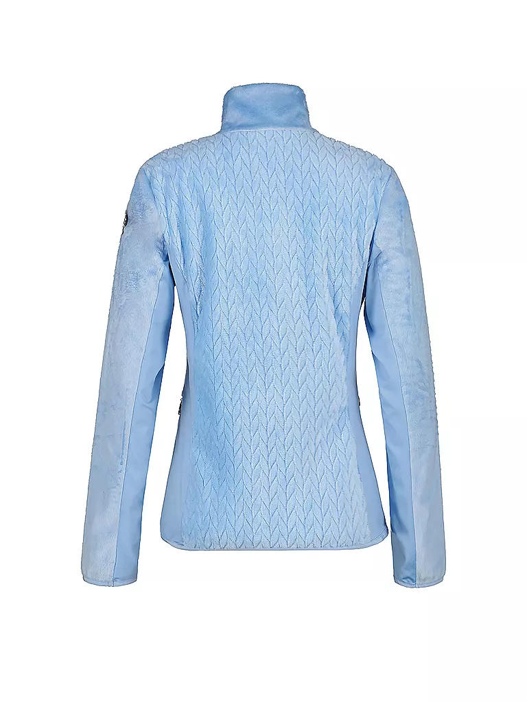 LUHTA | Damen Fleecejacke Ikaala | hellblau