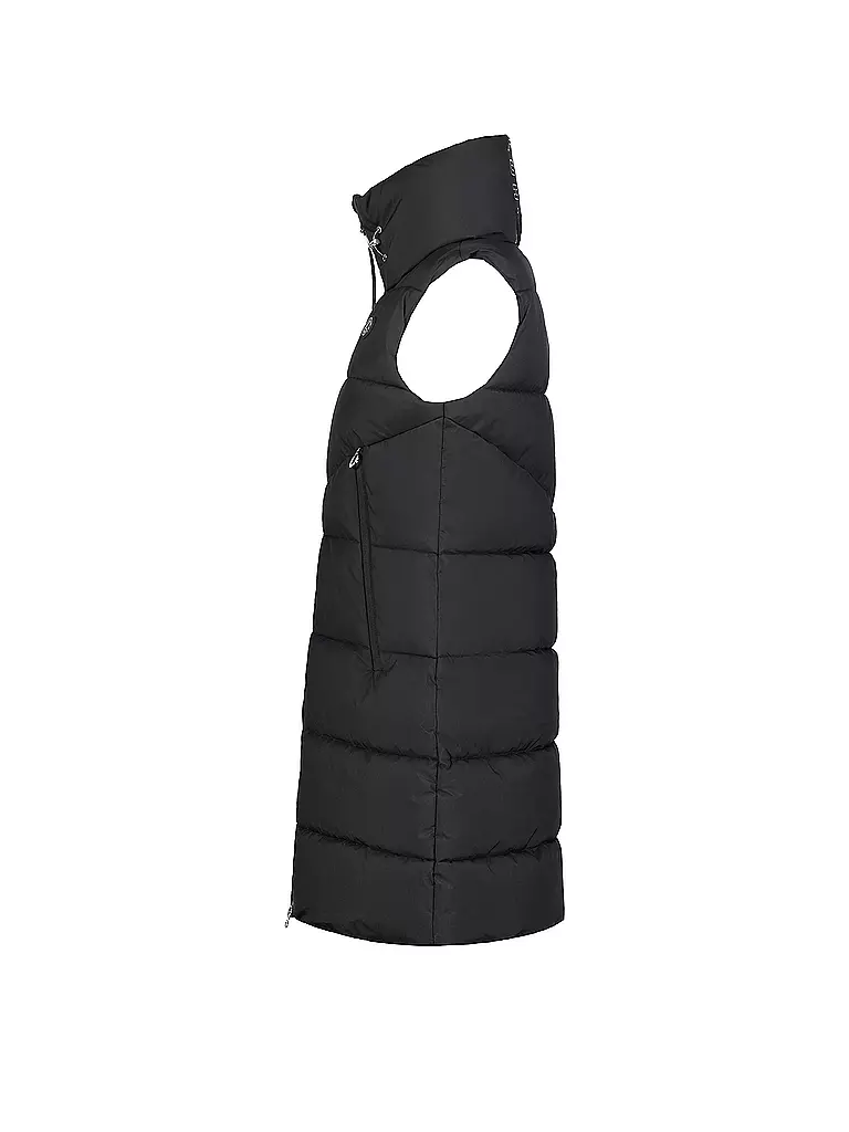 LUHTA | Damen Gilet Inkala | schwarz