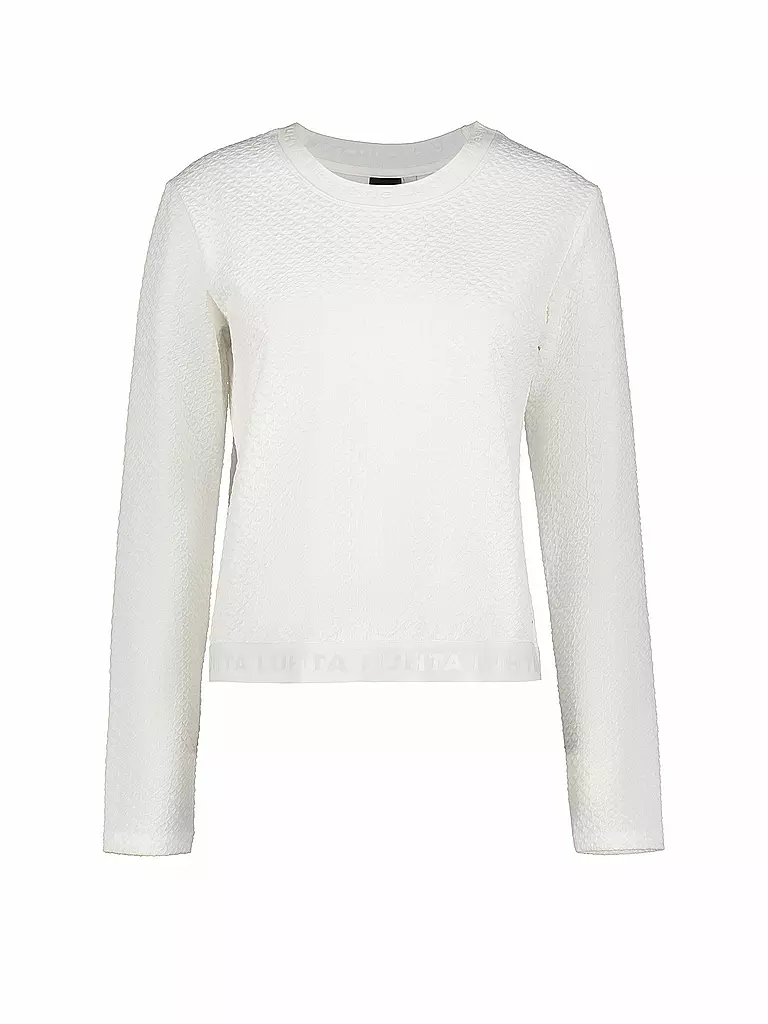 LUHTA | Damen Sweater Haapalinna | weiss