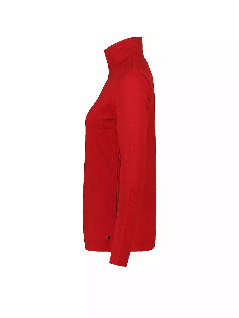 LUHTA | Damen Unterzieh Zipshirt Hanhiola | rot