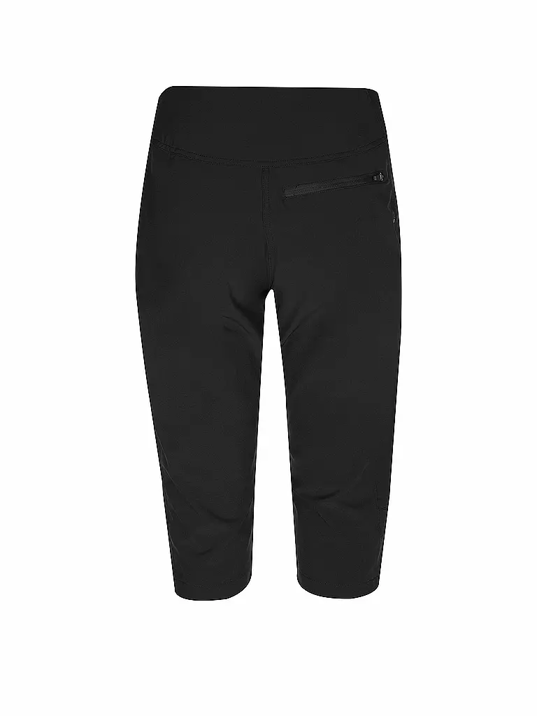 MAIER | Damen Short Kluane 3/4 | schwarz