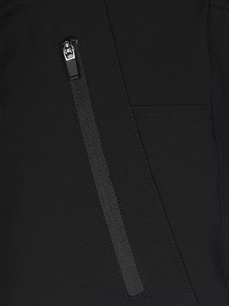 MAIER | Damen Short Kluane 3/4 | schwarz