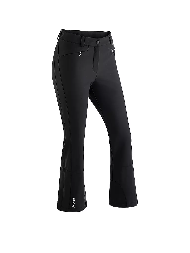 MAIER | Damen Softshell Skihose Mary | schwarz