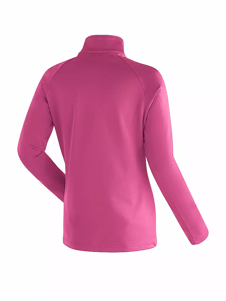 MAIER | Damen Unterzieh Zipshirt Eva | pink