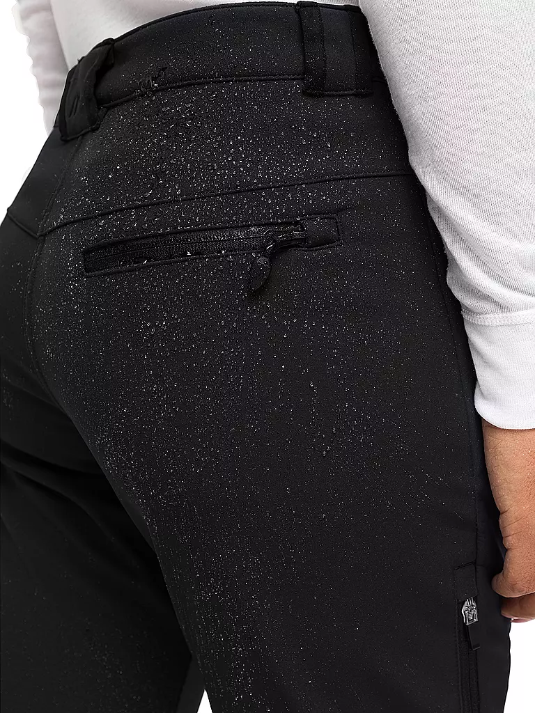 MAIER | Damen Wanderhose Adakit  mit Schneefang | schwarz